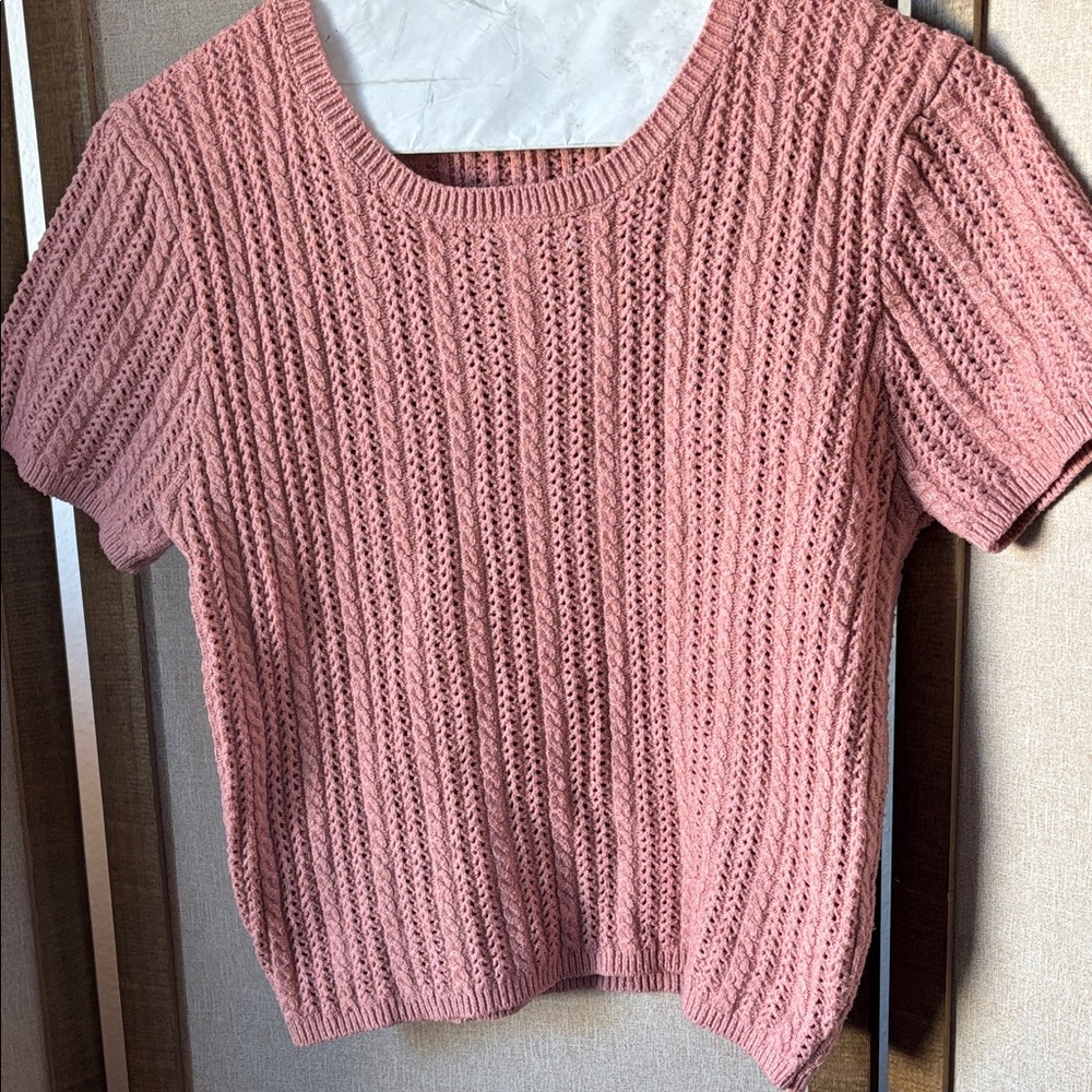 FINAL MARKDOWN Active USA Knit Sweater medium